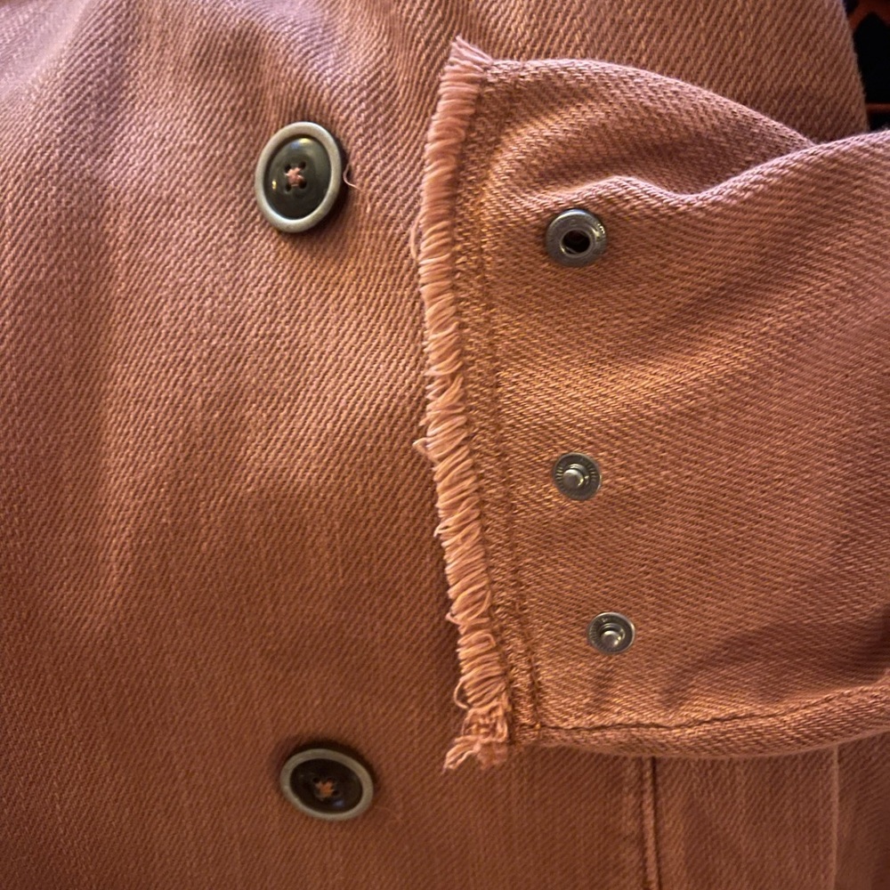 FREE PEOPLE cotton trenchcoat size XS/S Excellent condition! - Picture 8 of 8